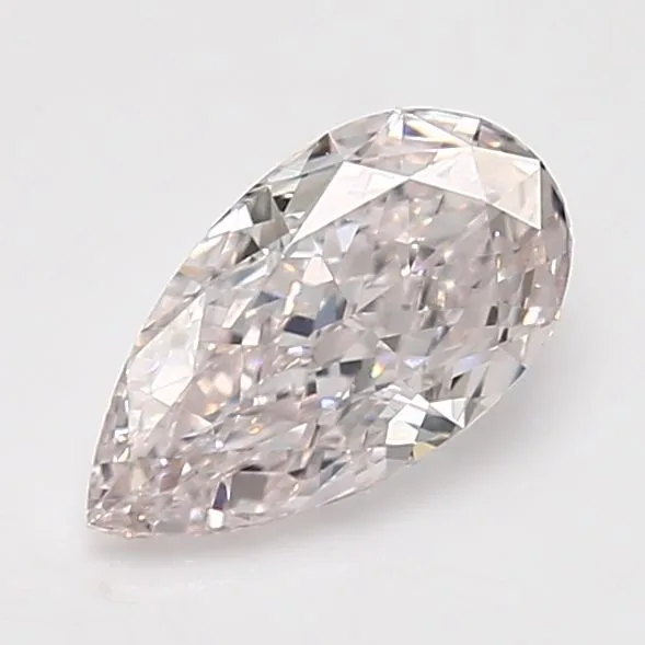 1.59 Carat Pear Very Light Pink VS1 Natural Diamond