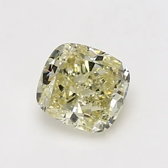 1.01 Carat Fancy Light  Yellow VS1 CUSHION BRILLIANT Diamond