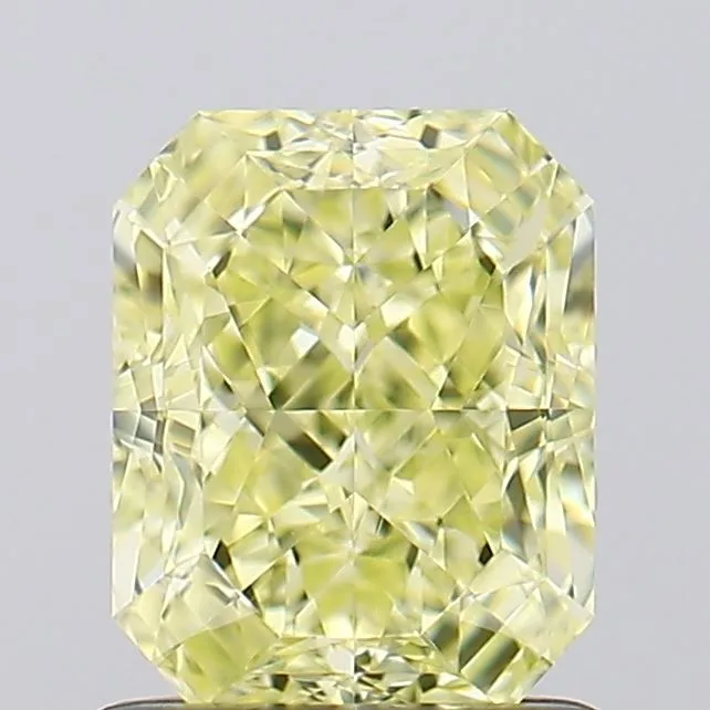 1.25 Carat Fancy Yellow VS1 RADIANT Diamond