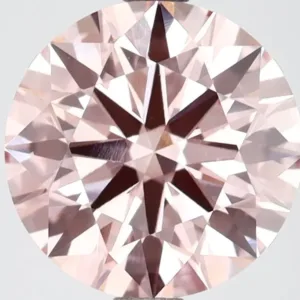 3.01 Carat Round Fancy Vivid Pink VS1 Lab Diamond