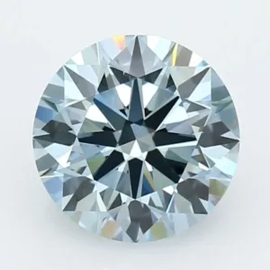 2.05 Carat Round Fancy Intense Blue VVS2 Lab Diamond
