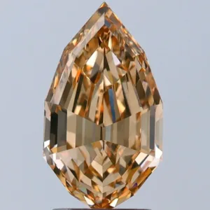 3 Carat Pear Fancy Brown VS1 Natural Diamond