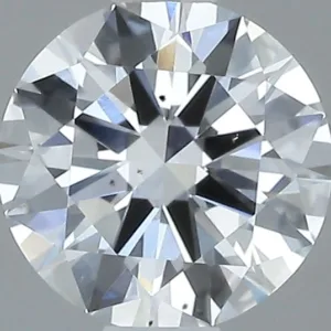 0.51 Carat Round F SI1 Natural Diamond