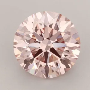 3 Carat Round Fancy Intense Pink VS1 Lab Diamond