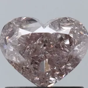 1.03 Carat Heart Fancy Pink I2 Natural Diamond
