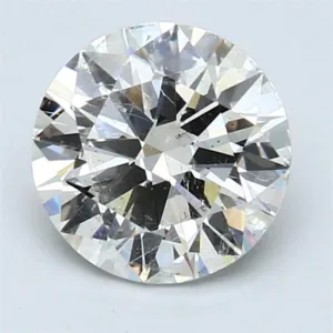 2.01 Carat Round I SI2 Natural Diamond