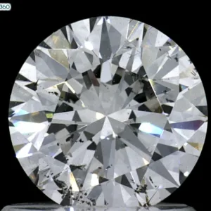 1 Carat E I1 ROUND Diamond