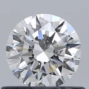 0.56 Carat Round H IF Natural Diamond