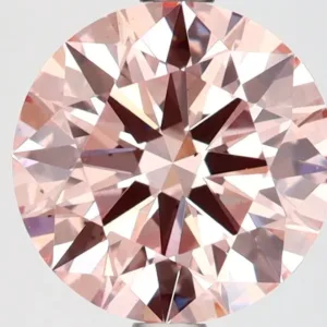 2.65 Carat Round Fancy Pink VS1 Lab Diamond