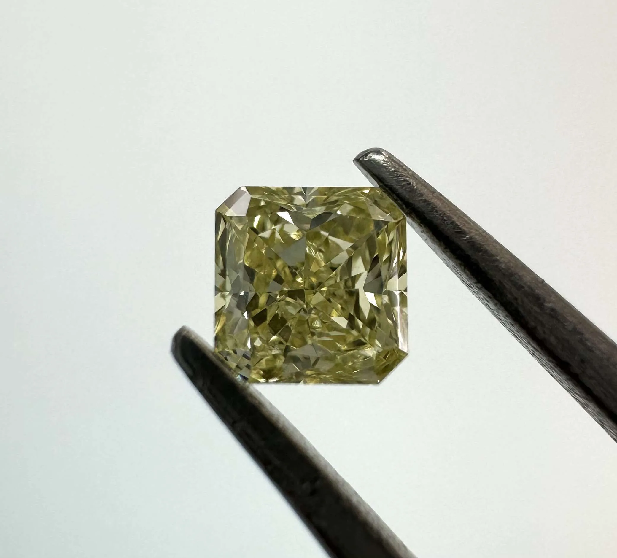 0.24 Carat Radiant Fancy Yellow Natural Diamond 1 0.24 Carat Radiant Fancy Yellow Natural Diamond