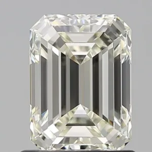 1.23 Carat K VVS1 EMERALD Diamond