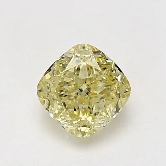 1.02 Carat Fancy Yellow SI2 CUSHION BRILLIANT Diamond
