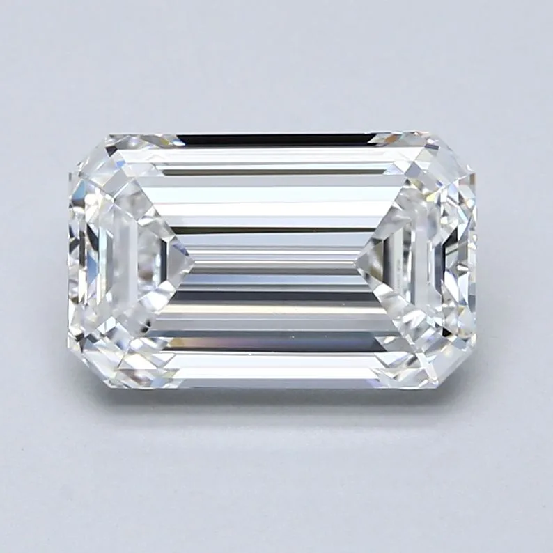 2.7 Carat D VVS1 EMERALD Diamond
