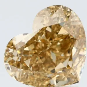 2.01 Carat Heart Fancy Yellow VS1 Natural Diamond