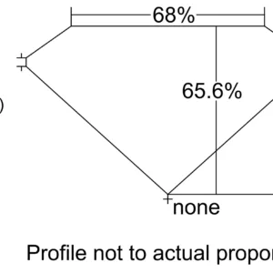 1 Carat H SI1 RADIANT Diamond
