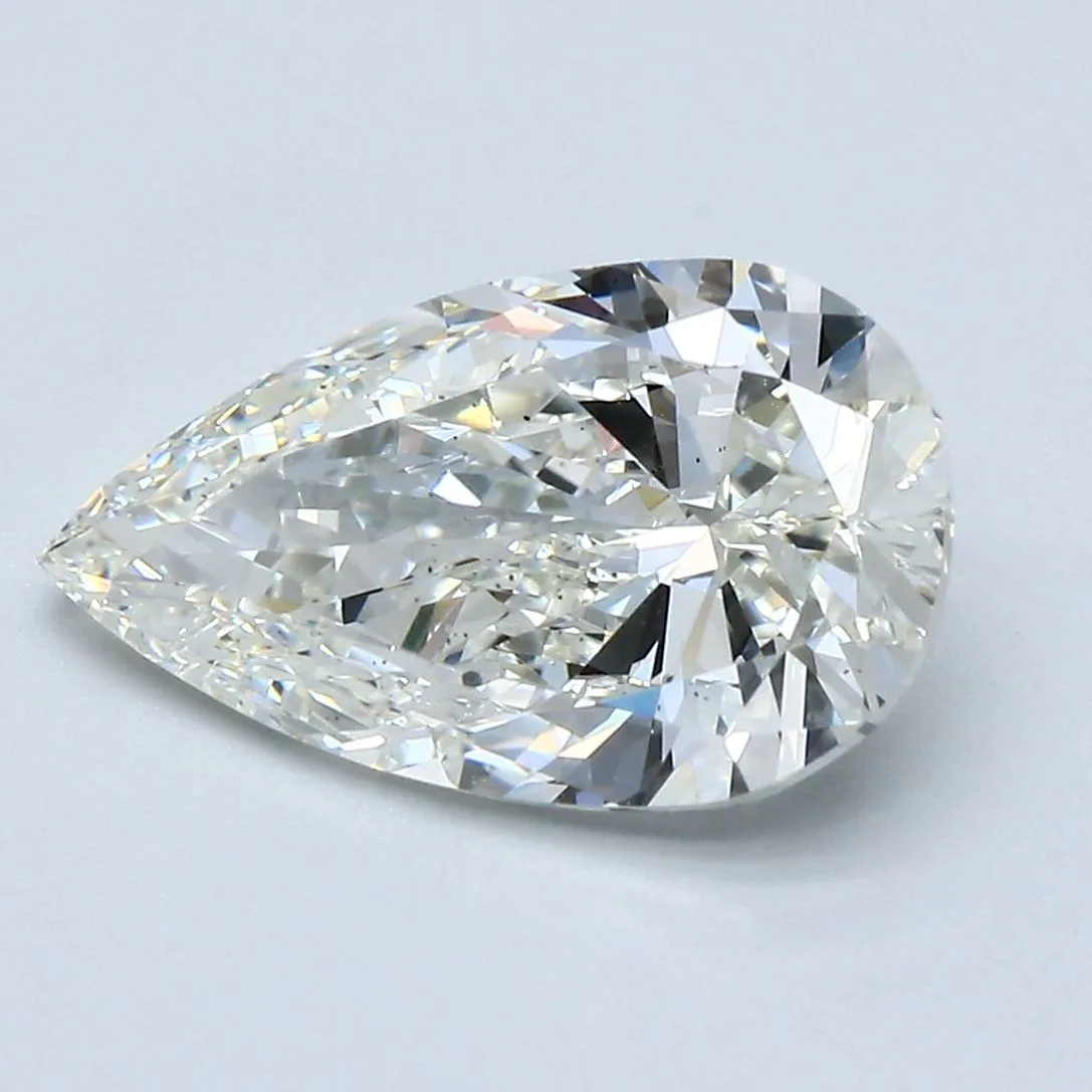 3.01 Carat J VS2 PEAR Diamond