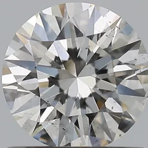 0.7 Carat Round F SI2 Natural Diamond