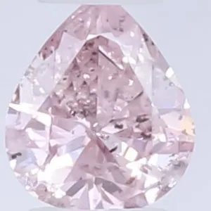 0.12 Carat Pear Fancy Pink Natural Diamond