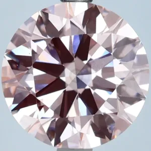 3.6 Carat Round Fancy Intense Pink VS1 Lab Diamond