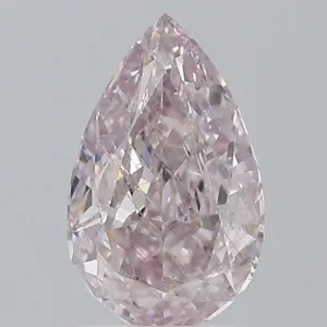 1.01 Carat Pear Fancy Pink I1 Natural Diamond