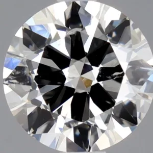 0.9 Carat Round H SI2 Natural Diamond