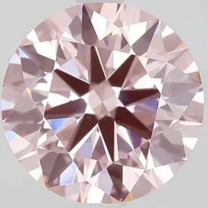 2.36 Carat Fancy Vivid Pink VVS2 ROUND Lab Diamond