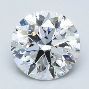 2 Carat Round D SI1 Natural Diamond