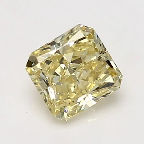 1.34 Carat Radiant Fancy Intense Yellow SI2 Natural Diamond