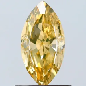 1 Carat Marquise Fancy Brown Yellow VS2 Natural Diamond