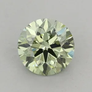 0.81 Carat Round Fancy Intense Green VS1 Lab Diamond
