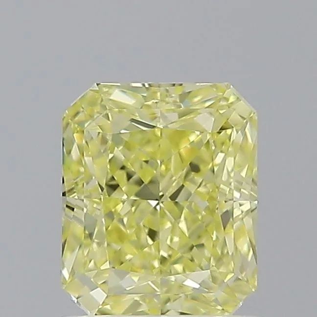1.01 Carat Fancy Yellow VS1 RADIANT Diamond