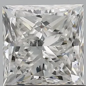 1.01 Carat F SI1 PRINCESS Diamond
