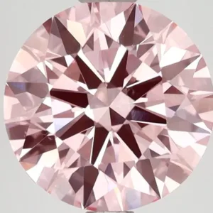 2.78 Carat Fancy Vivid Pink VVS2 ROUND Lab Diamond