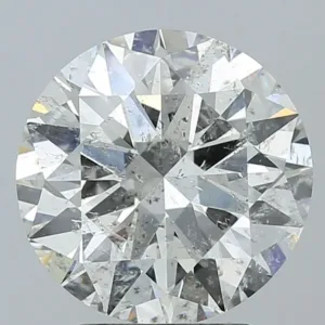 3.05 Carat H SI2 ROUND Diamond