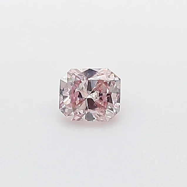 0.11 Carat Radiant Fancy Pink Natural Diamond