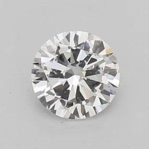 0.24 Carat Round D VVS2 Natural Diamond
