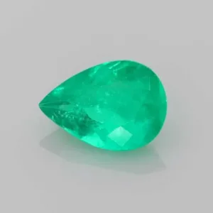 1.71 Carat   PEAR EMERALD