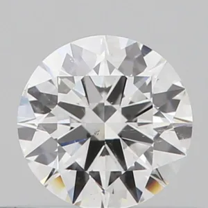 0.34 Carat Round F SI2 Natural Diamond