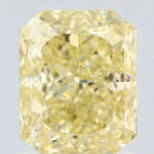 1.43 Carat Radiant Fancy Yellow VS1 Natural Diamond