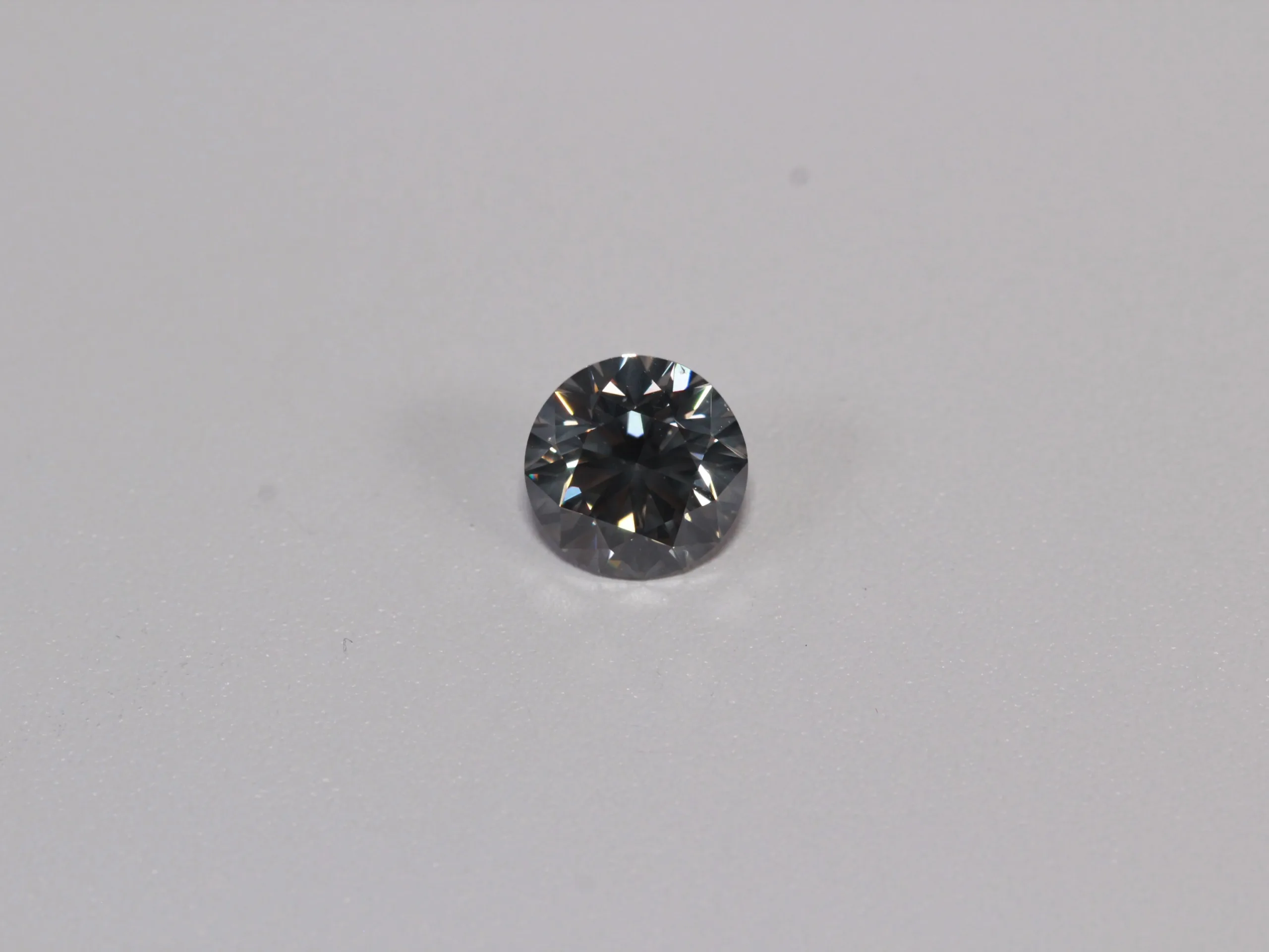 1.23 Carat Pear Fancy Gray SI2 Natural Diamond 1 1.23 Carat Pear Fancy Gray SI2 Natural Diamond