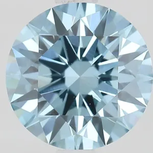 1.6 Carat Fancy Vivid Blue VS1 ROUND Lab Diamond
