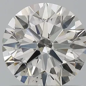 0.96 Carat Round H SI1 Natural Diamond