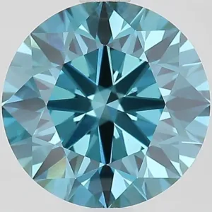 2.29 Carat Fancy Vivid Blue VVS2 ROUND Lab Diamond