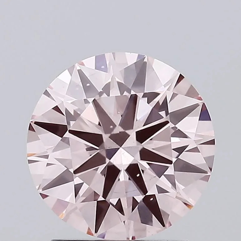 1.75 Carat Round Fancy Pink VS2 Lab Diamond