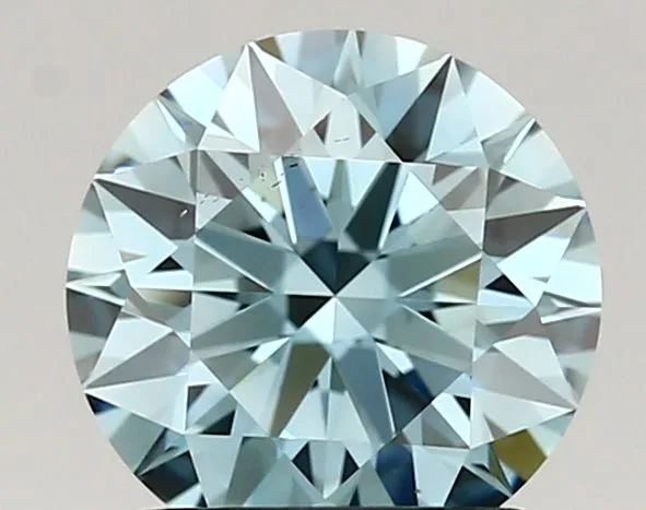 1.37 Carat Fancy Vivid Blue VS2 ROUND Lab Diamond 1 1.37 Carat Fancy Vivid Blue VS2 ROUND Lab Diamond