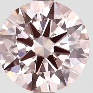 2.5 Carat Round Fancy Intense Pink VS1 Lab Diamond
