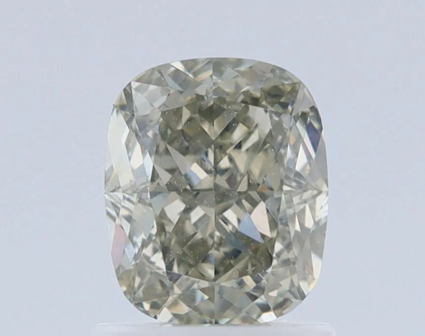 1.21 Carat Cushion Brilliant Fancy Yellow VS2 Natural Diamond 1 1.21 Carat Cushion Brilliant Fancy Yellow VS2 Natural Diamond