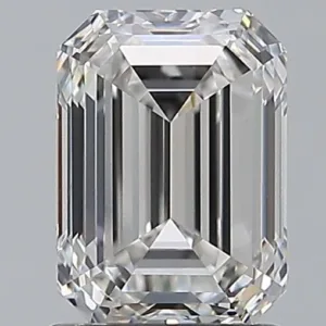 1.51 Carat F VVS1 EMERALD Diamond