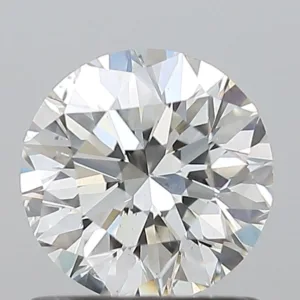 1 Carat Round H SI1 Natural Diamond