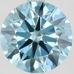 2.37 Carat Fancy Vivid Blue VS1 ROUND Lab Diamond